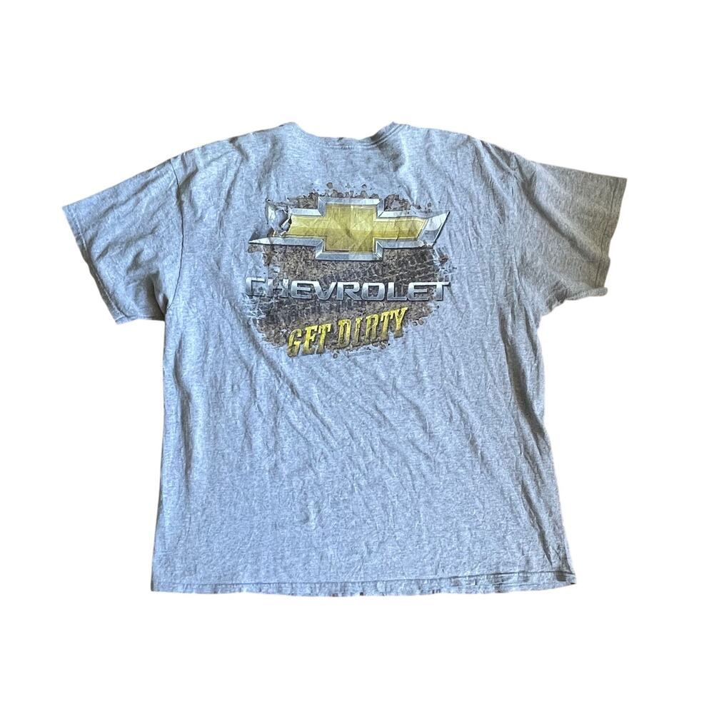 Vintage 90's Chevrolet Get Dirty Distressed Tee L/Xl